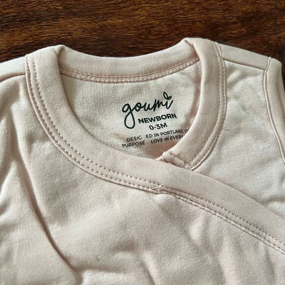 NEW Goumi Kids Slumber Sleepbag 0-3mo Newborn Baby Sleep Sack Small Rose Pink - Picture 5 of 5